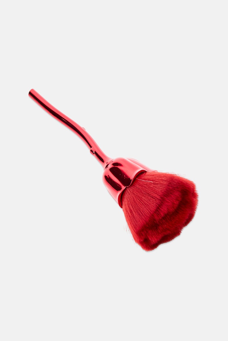 Olivia Rose Rose Flower Makeup Brush, Red - Image 2